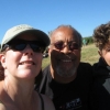 ARTB just before showtime at the 2012 Helsing Junction Sleepover / K Records Music Fest (Susan, Alan, Sarah)