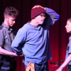 l-r Frankie L, Bruce Jennings, Lindsay Reed in 'Homeless (the musical)'