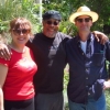 Jolie Clausen (drums) Whit (guitar, bass) and Alan back in PDX after a very successful weekend performance at KAH-NEE-TA